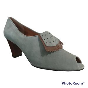 Re-Mix Deluxe Vintage Classics Boulevard Peep Toe Heels